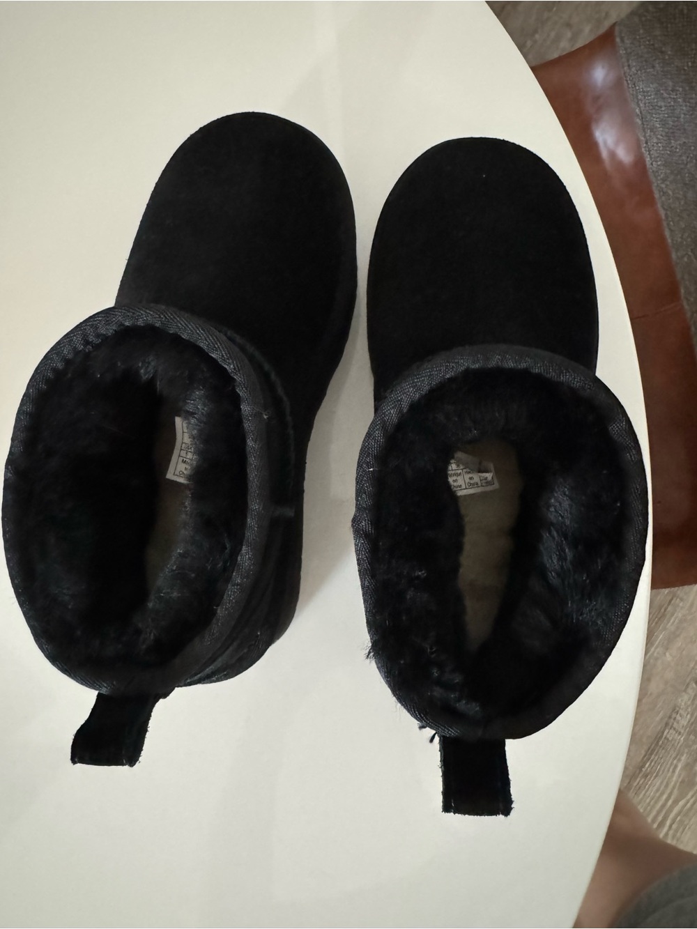 UGG Black Platform Mini Boot - Picture 7 of 7